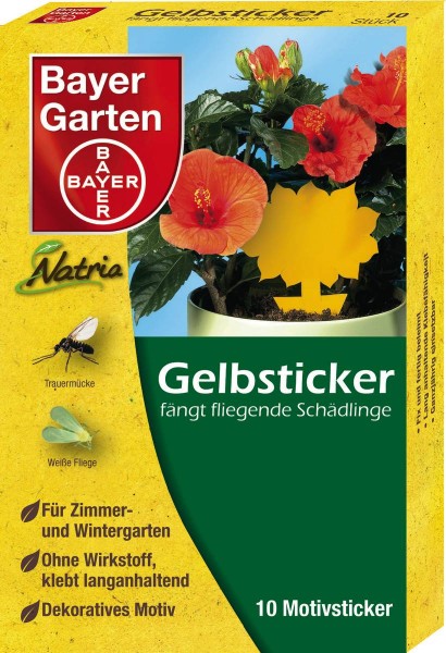 Bayer Gelbsticker 10 Stck.
