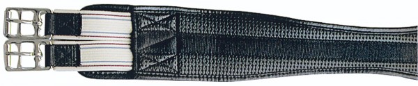 Pfiffsoft Sattelgurt mit Gummizug schwarz 145cm