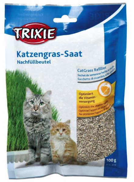 Trixie Softgras für Katzen 100g Nachfüllbeutel