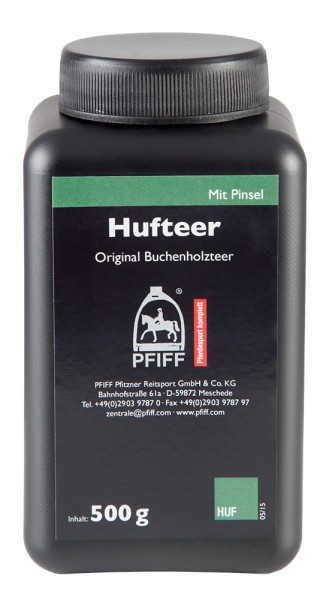 Pfiff Hufteer inkl. Pinsel 500g
