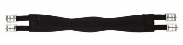 Pfiff Baumwoll-Sattelgurt schwarz 120cm