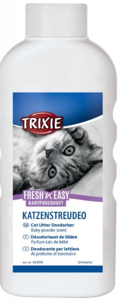 Trixie Fresh'n'Easy Katzenstreudeo "Babypuderduft" 750g