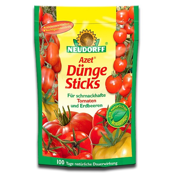 Azet DüngeSticks für Tomaten und Erdbeeren 40Stck.